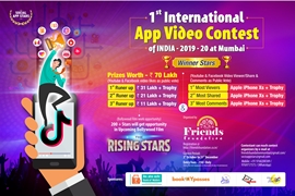 Announcement Of  Social App Stars – App Video Contest And Forthcoming Hindi Film The Rising Stars At Mumbai