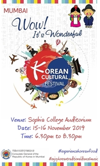 A Two Day Korean Cultural Festival 2019 In Mumbai