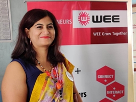 WEE-Pune Head Sanchali Iyer Organized WEE-Clean Donation Drive