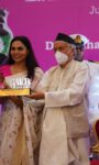 Rekha Chaudhari, Smita Thackeray honor wellness industry and Vidyut Jammwal, Farouk Kabir, Sonnalli Seygall, Darshan Kumar, Akanksha Singh with Global Wellness Award in presence of Hon Governor Bhagat Singh Koshyari